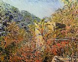 The Valley of Sasso Sunshine by Claude Monet